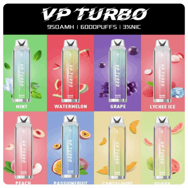 VP TURBO拋棄式6000口
